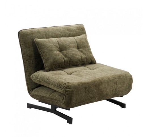 ESCADA CHAIR FOLDING OLIVE GREEN 92x88xH86cm