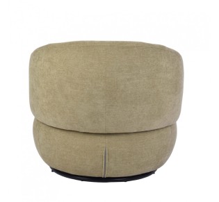 BUBBLE ARMCHAIR SWIVEL OLIVE GREEN LIGHT 74x84xH69cm