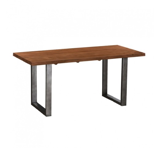 PUZZLE 160 TABLE WALNUT 160x80xH76cm