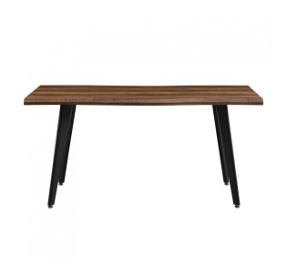 GROOVES TABLE WALNUT 160x90x75cm