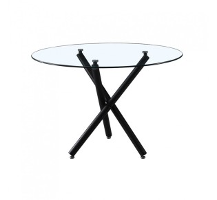 GEM TABLE TRANSPARENT 110x110xH74cm