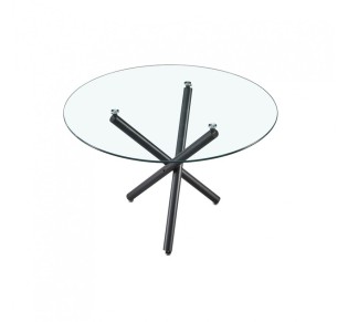GEM TABLE TRANSPARENT 110x110xH74cm