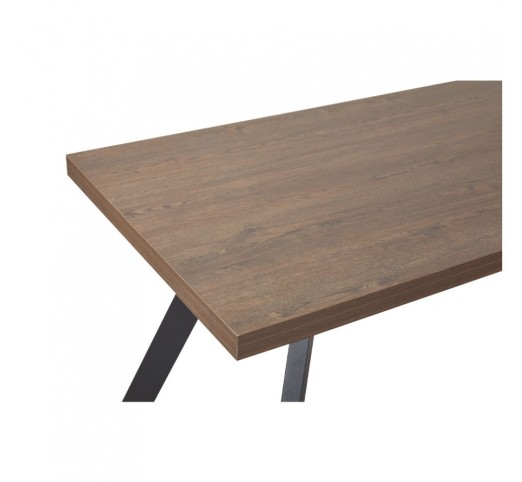 VILLE TABLE WALNUT 160x80xH76cm