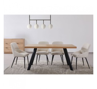 VILLE ΤΡΑΠΕΖΙ ΦΥΣΙΚΟ 160x80xH76cm
