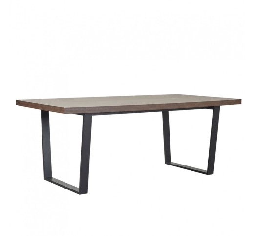 VILLE TABLE WALNUT 200x100xH76cm
