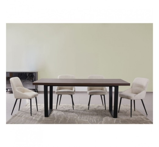 VILLE ΤΡΑΠΕΖΙ ΚΑΡΥΔΙ 200x100xH76cm