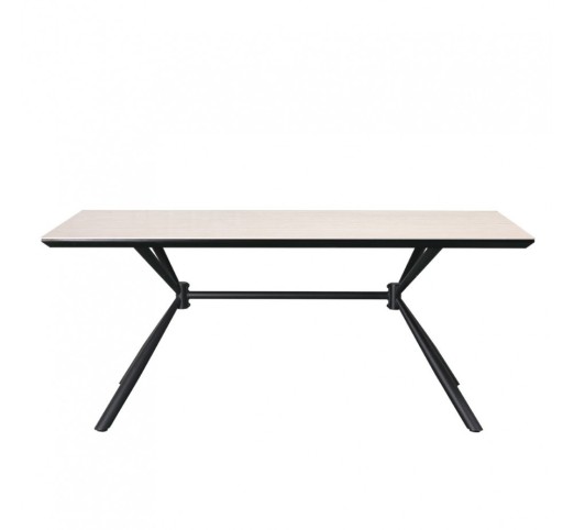 SAHARA TABLE BEIGE WITH MARBLE PATTERN 180x90xH76cm