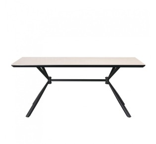 SAHARA TABLE BEIGE WITH MARBLE PATTERN 180x90xH76cm