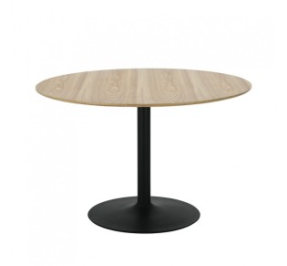 METRO ΤΑΒΛΕ OAK 120x120xH75cm