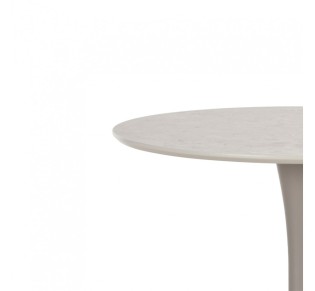 CASPIAN TABLE GREY WITH MARBLE PATTERN 80x80xH75cm