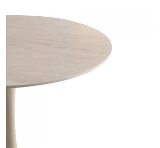 PIETRA ΤΡΑΠΕΖΙ ΡΟΤΟΝΤΑ BEIGE 90x90xH75cm