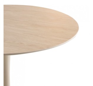 KNOT TABLE ROUND TABLE OAK 90x90xH75cm