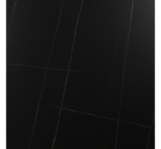 LAVA ΤΡΑΠΕΖΙ ΡΟΤΟΝΤΑ ΜΑΥΡΟ 90x90xH75cm