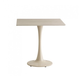 PIETRA ΤΡΑΠΕΖΙ CREAM 80x80xH75cm