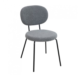 AMELIA CHAIR GREY DARK 44x58xH80cm