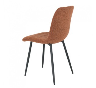 PRAGA CHAIR FABRIC EKAI METAL BLACK