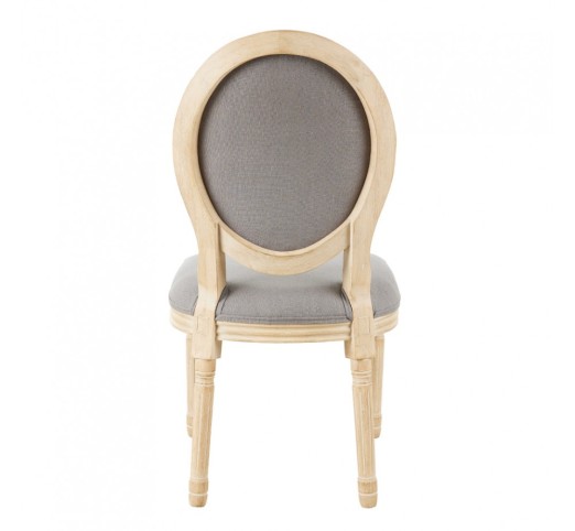 LUDOVIQUE CHAIR GREY NATURAL 50x59xH103cm
