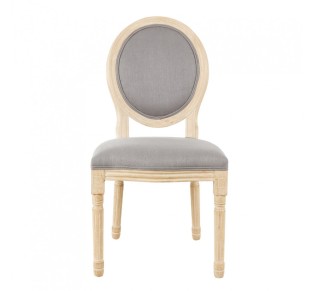 LUDOVIQUE CHAIR GREY NATURAL 50x59xH103cm