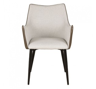 MALONE ΚΑΡΕΚΛΑ ΠΟΛΥΘΡΟΝΑ BEIGE ΛΑΔΙ 46x61xH86,5cm