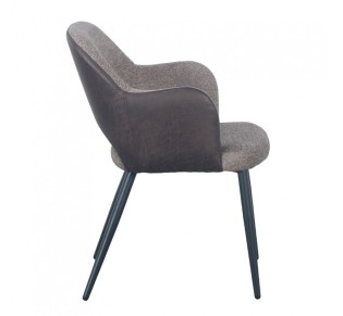 ASCOT CHAIR BROWN DARK 60x63,5xH79cm