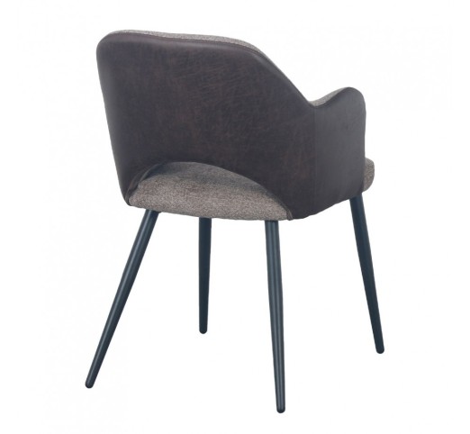 ASCOT CHAIR BROWN DARK 60x63,5xH79cm