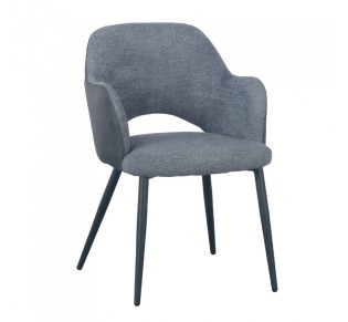 ASCOT CHAIR GREY DARK 60x63,5xH79cm