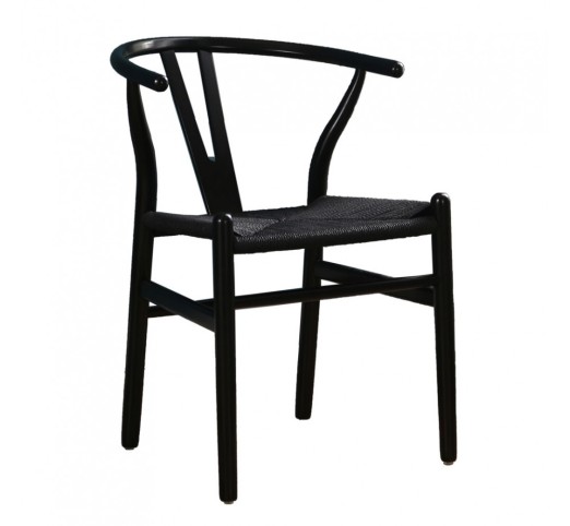 BONE ΚΑΡΕΚΛΑ ΜΑΥΡΟ 57x53xH76cm