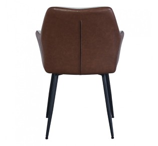 VISITOR ΠΟΛΥΘΡΟΝΑ BEIGE TABAC 57,5x57xH87cm