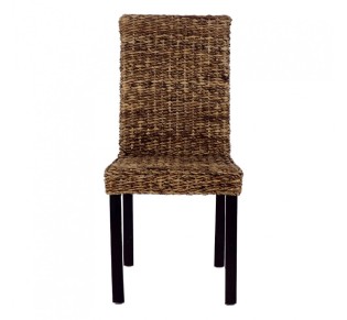 BALI CHAIR ABACA WALNUT BLACK 2