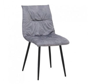 LINEA ΚΑΡΕΚΛΑ ΓΚΡΙ SILVER 47x55xH86cm