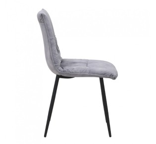 LINEA CHAIR GREY SILVER 47x55xH86cm