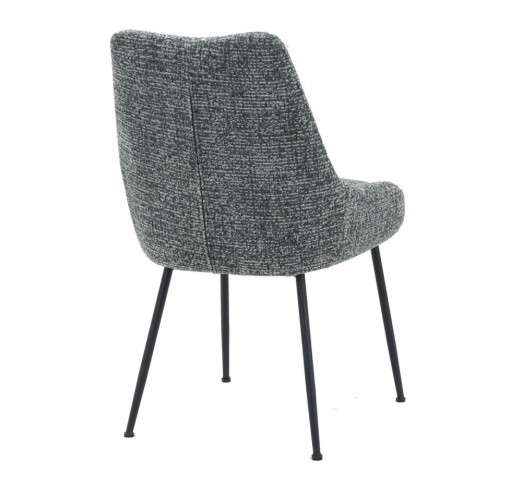 DON CHAIR GREEN DARK GREEN LIGHT 52x57xH86,5cm