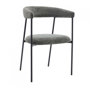 ECLIPSE ARMCHAIR GREY 52x51xH83cm