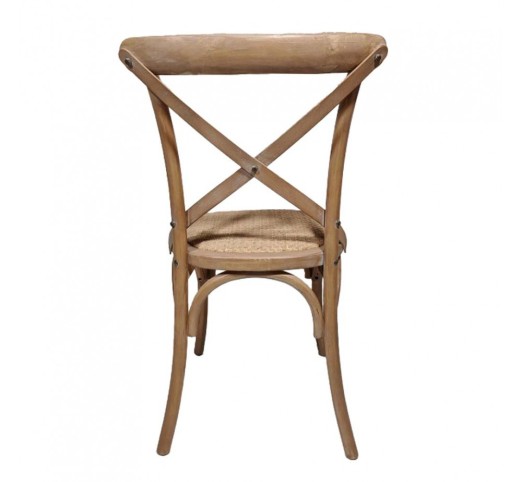 AUGUST CHAIR WALNUT 44x42xH88cm