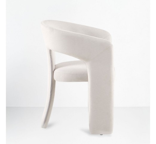 COCO ARMCHAIR BEIGE LIGHT 60x56xH81cm