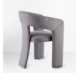 COCO ARMCHAIR GREY DARK 60x56xH81cm