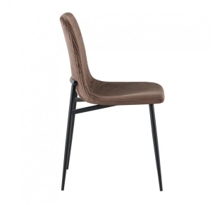 TESSERA CHAIR BROWN BLACK 54x44,5xH87cm