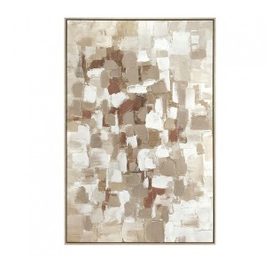 THALEA II ΠΙΝΑΚΑΣ ΔΙΑΚΟΣΜΗΤΙΚΟΣ ΜΕ ΚΟΡΝΙΖΑ 82,6x4,3x122,6cm ΚΑΜΒΑΣ ΠΟΛΥΧΡΩΜΟ PS