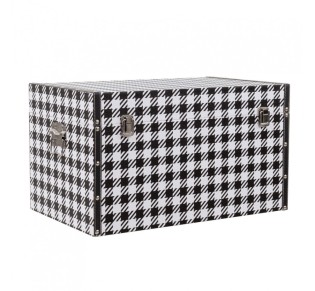 FERRE CHESTS SET 4PCS BLACK WHITE 64x40xH40cm