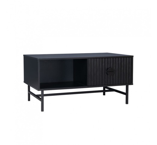 KIMONO COFFEE TABLE 1ΣΥΡΤΑΡΙ ΜΑΥΡΟ 100x59xH50,2cm
