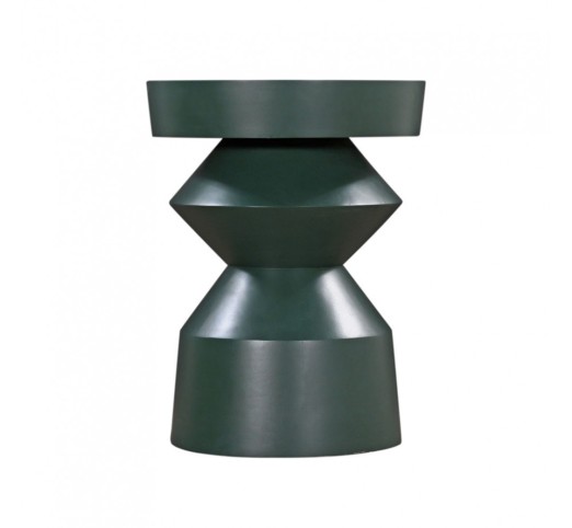 EDGY SIDE TABLE GREEN 48x48xH62,5cm