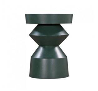 EDGY SIDE TABLE ΠΡΑΣΙΝΟ 48x48xH62,5cm