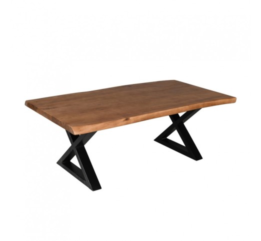 MINGLE COFFEE TABLE WALNUT BLACK 115x60xH42cm