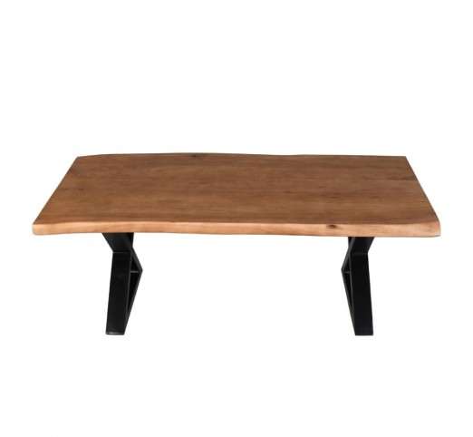 MINGLE COFFEE TABLE WALNUT BLACK 115x60xH42cm