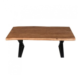MINGLE COFFEE TABLE WALNUT BLACK 115x60xH42cm