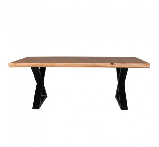 MINGLE COFFEE TABLE WALNUT BLACK 115x60xH42cm