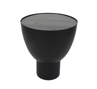ARCHES SIDE TABLE BLACK 40,5x40,5xH45,5cm