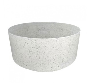 WHEEL SIDE TABLE TERRAZZO 90x90xH41,5cm