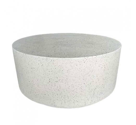 WHEEL SIDE TABLE TERRAZZO 90x90xH41,5cm