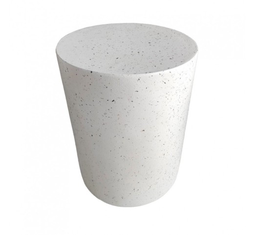 WHEEL SIDE SIDE TABLE TERRAZZO 35x35xH47cm